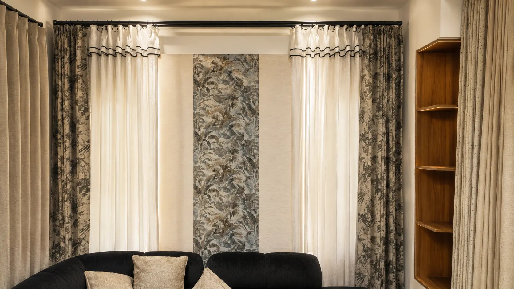 Custom curtain design inspiration for Dubai and UAE interiors